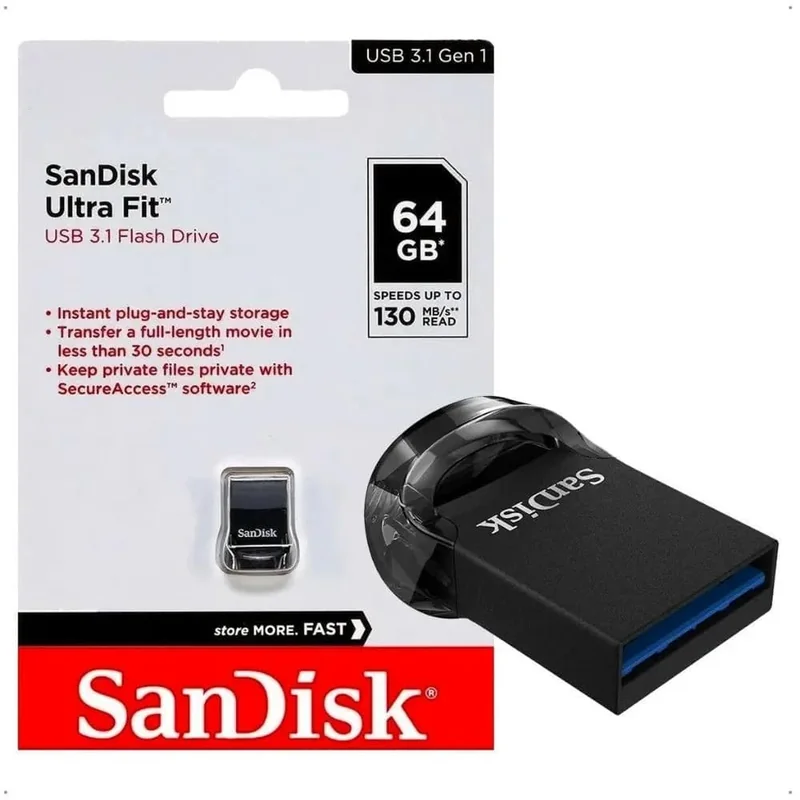 SanDisk Pendrive Fit 64GB Z430